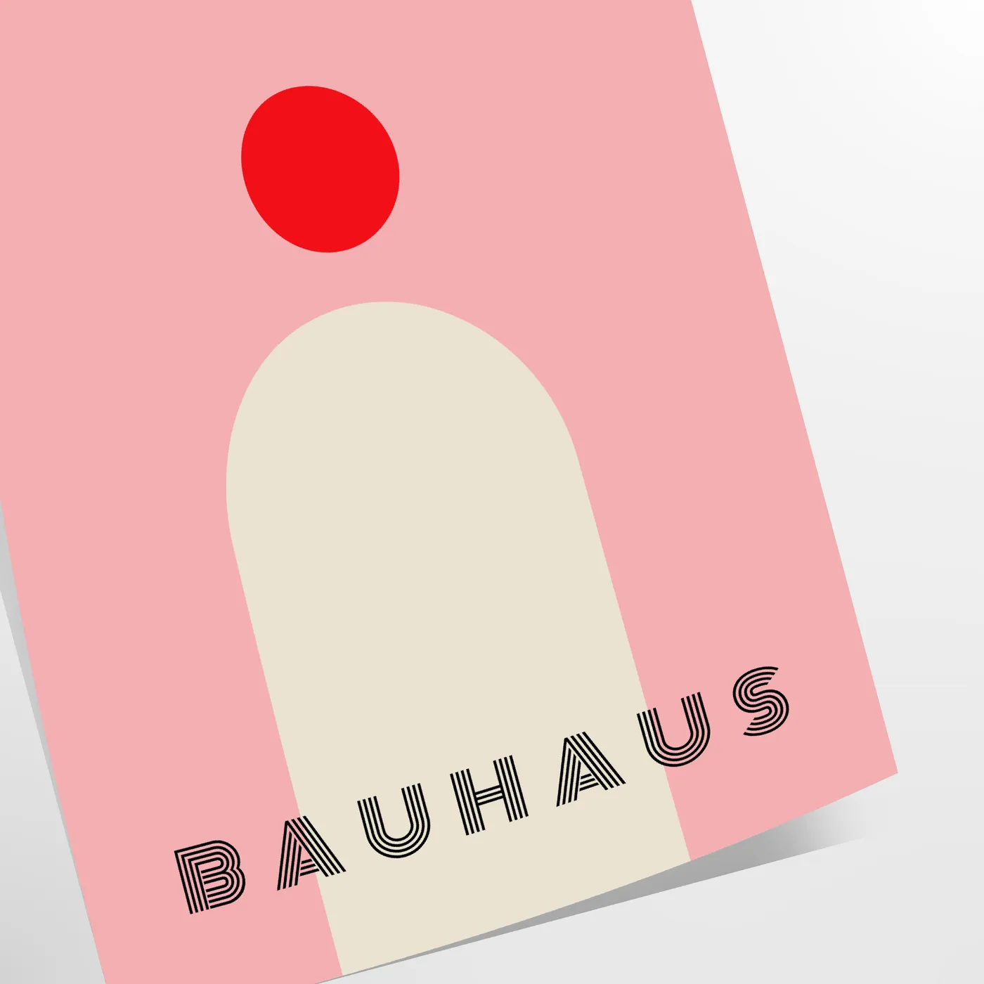 captivating Bauhaus Exhibition Poster perfect blend history modern design stunning piece wall art ideal gift enthusiasts space iconic artwork print stylish frame standalone