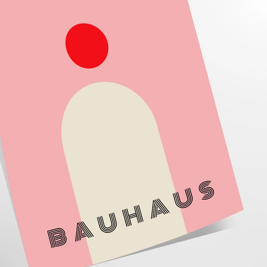 captivating Bauhaus Exhibition Poster perfect blend history modern design stunning piece wall art ideal gift enthusiasts space iconic artwork print stylish frame standalone