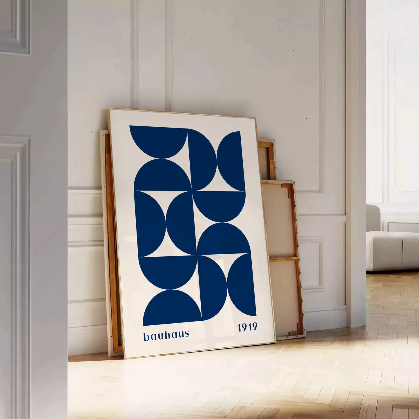 space vintage Bauhaus poster stunning piece wall art essence design unique gift artwork ideal lovers interior enthusiasts unframed options style