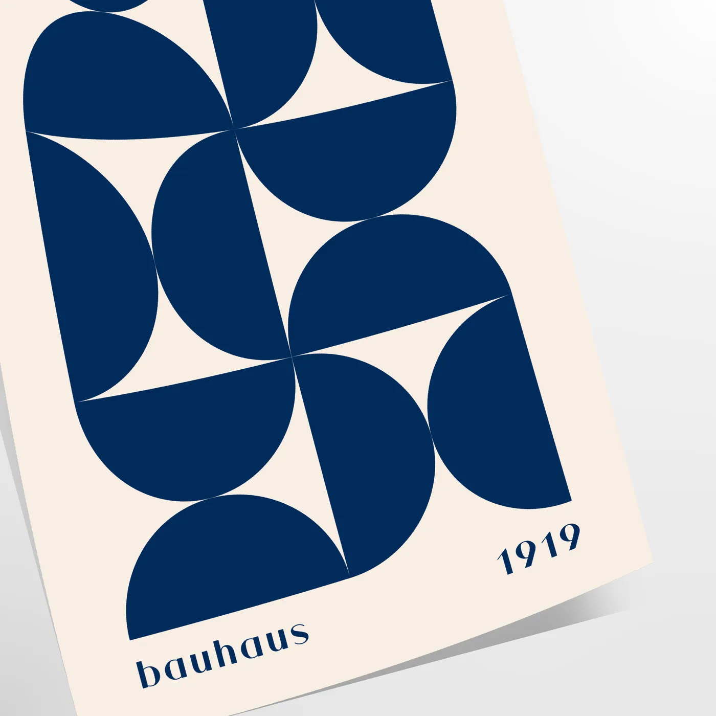 space vintage Bauhaus poster stunning piece wall art essence design unique gift artwork ideal lovers interior enthusiasts unframed options style