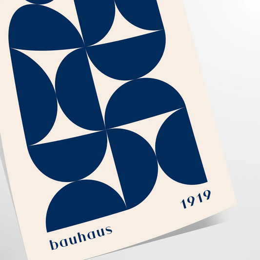 space vintage Bauhaus poster stunning piece wall art essence design unique gift artwork ideal lovers interior enthusiasts unframed options style