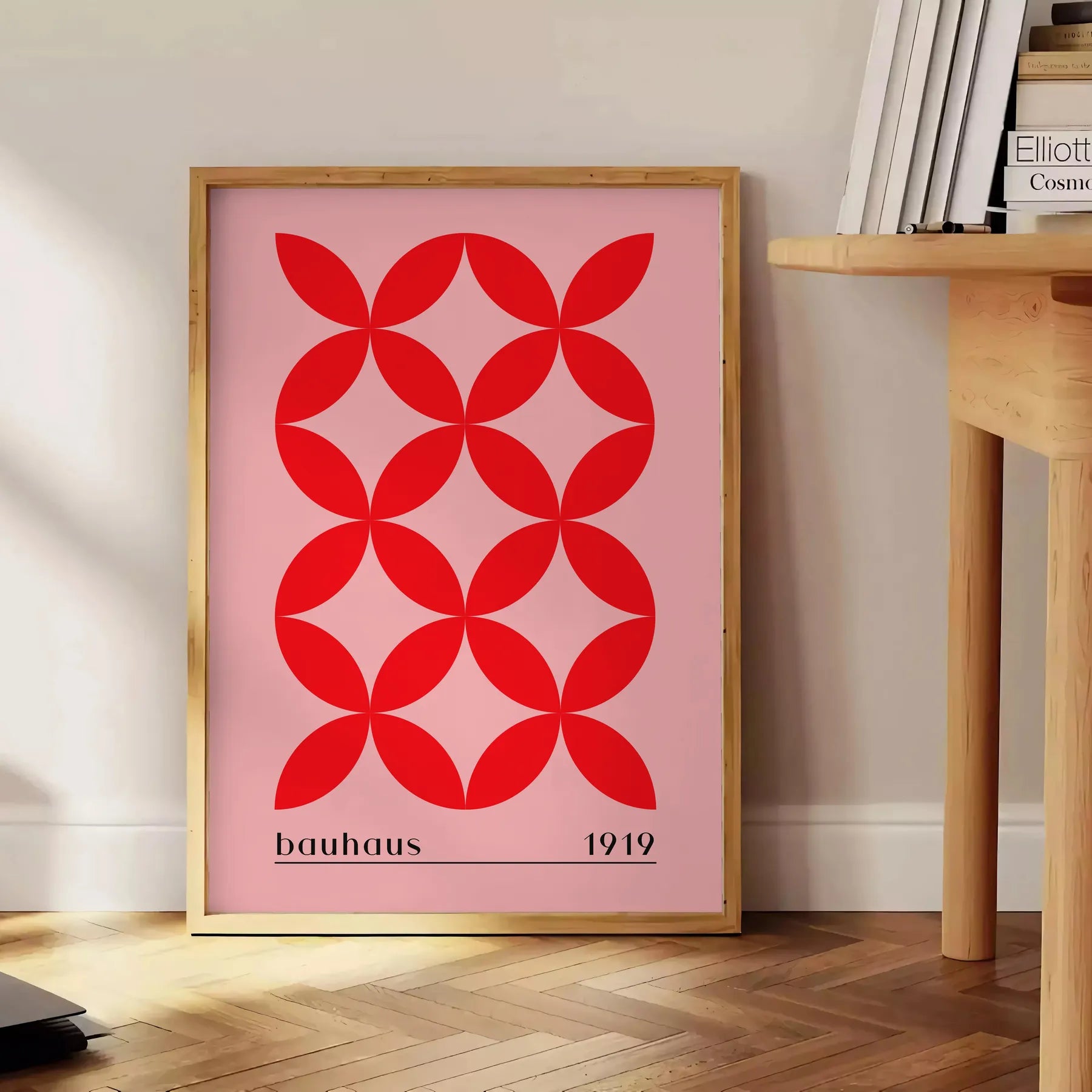 space Bauhaus prints essence modernist art vibrant poster perfect wall piece unique gift unframed version best style