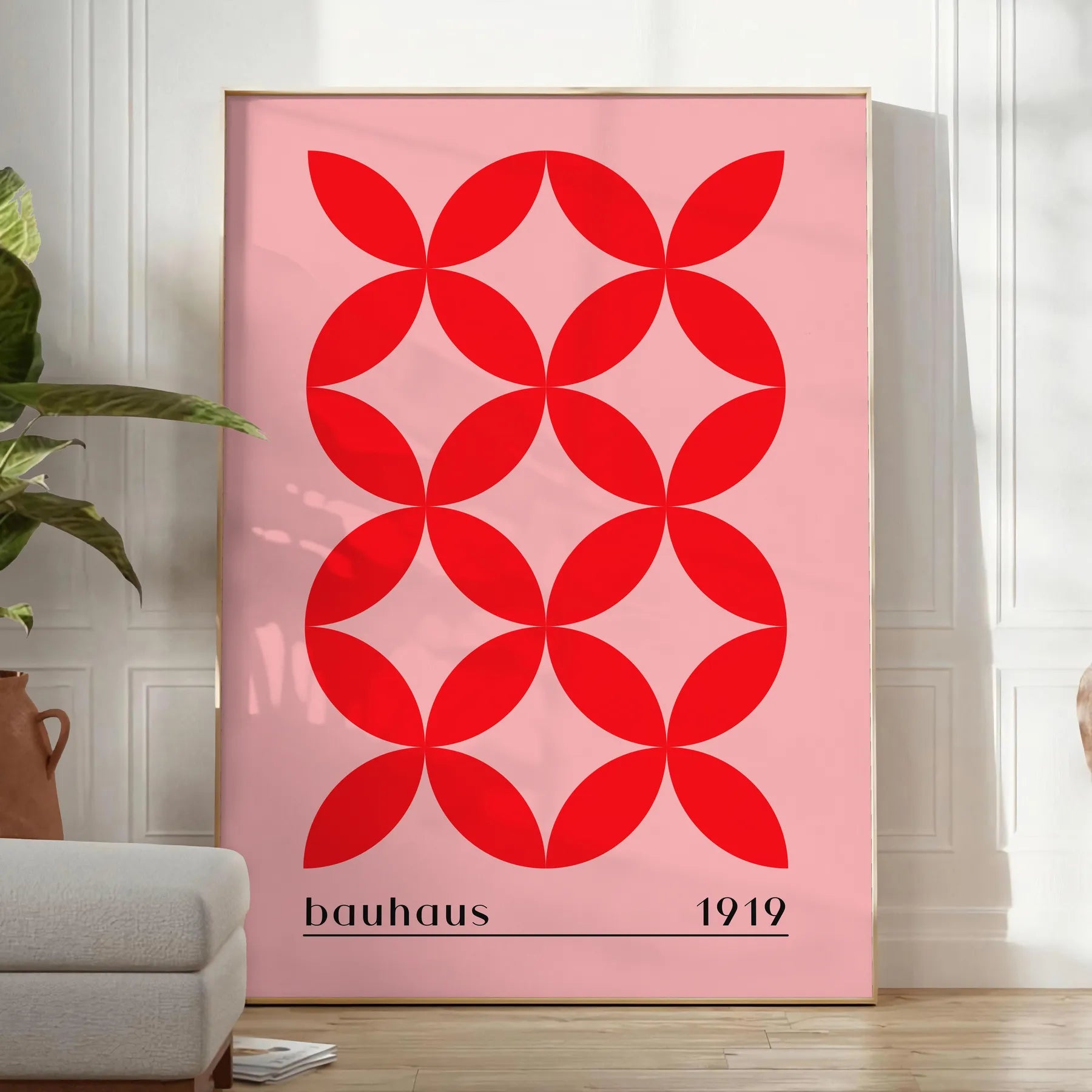 space Bauhaus prints essence modernist art vibrant poster perfect wall piece unique gift unframed version best style