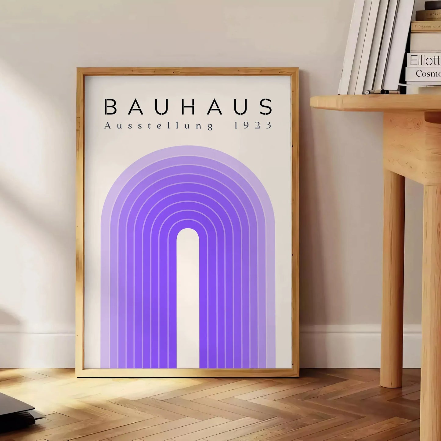 space stunning Bauhaus poster design perfect fusion style functionality artwork essence ideal wall art unique gift timeless addition decor