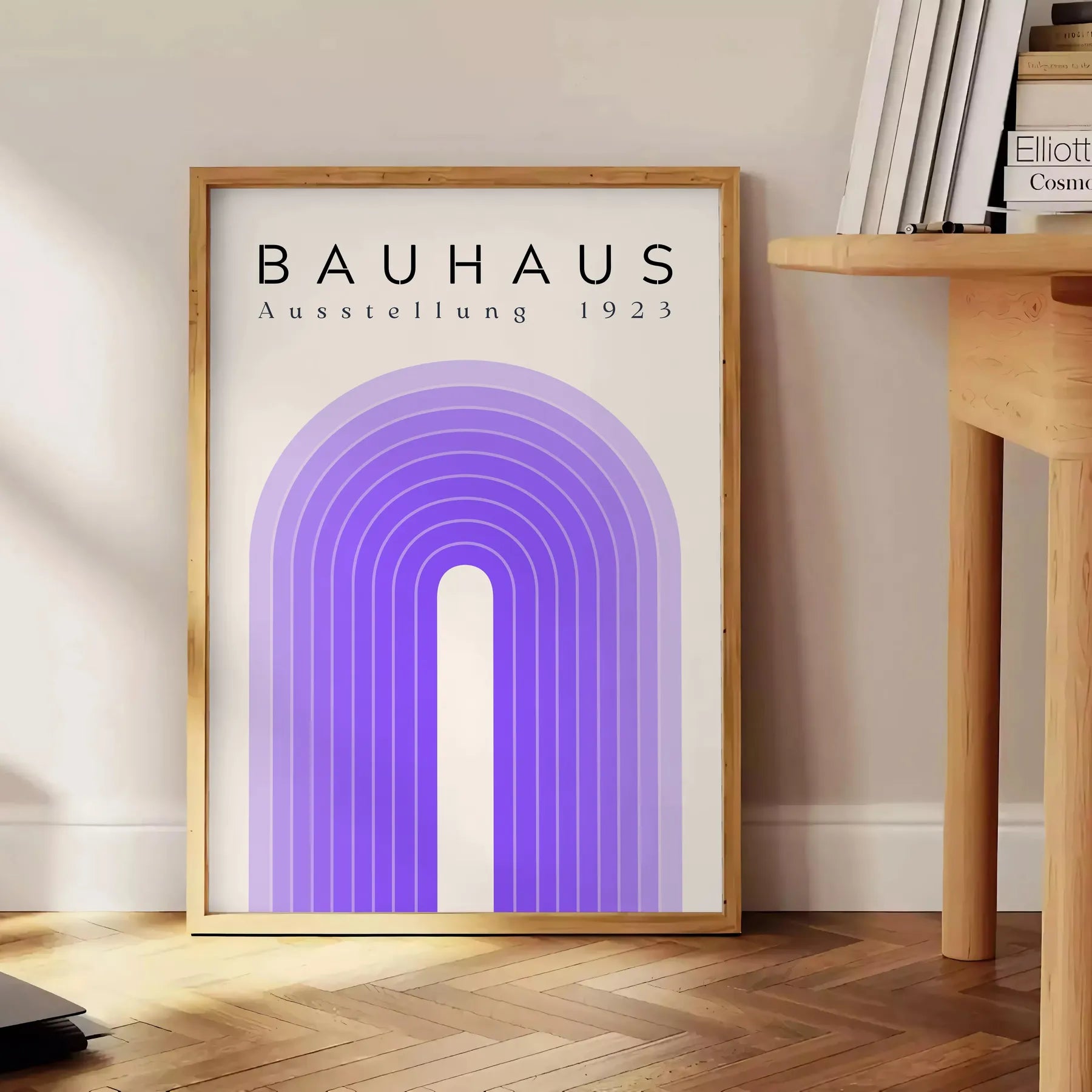 space stunning Bauhaus poster design perfect fusion style functionality artwork essence ideal wall art unique gift timeless addition decor
