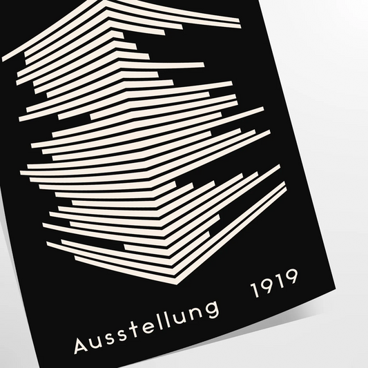 space Bauhaus art prints perfect blend style history stunning artwork poster ideal gift lovers wall decor unframed option aesthetic