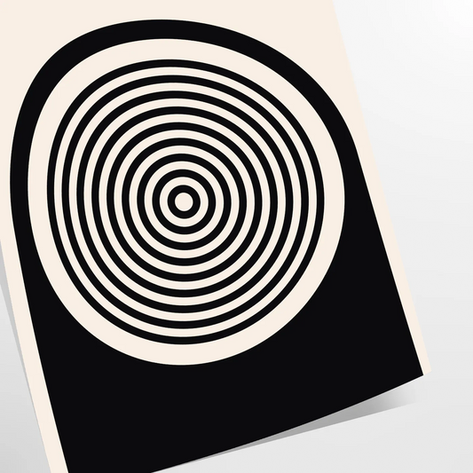 space Bauhaus poster captivating tribute modern design stunning wall art print bold geometric patterns vibrant colors perfect gift enthusiasts versatile sizes A4 cm A0