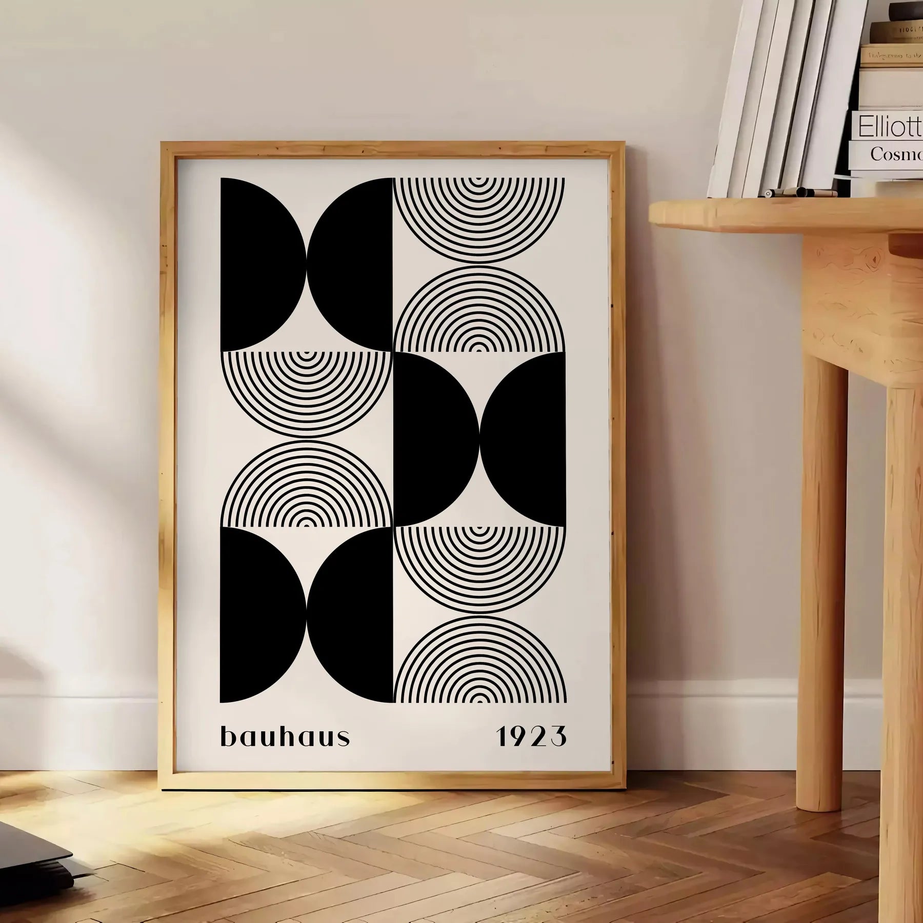 space trendy Bauhaus prints essence modernist art stunning poster perfect gift lovers room gallery contemporary wall sizes A4