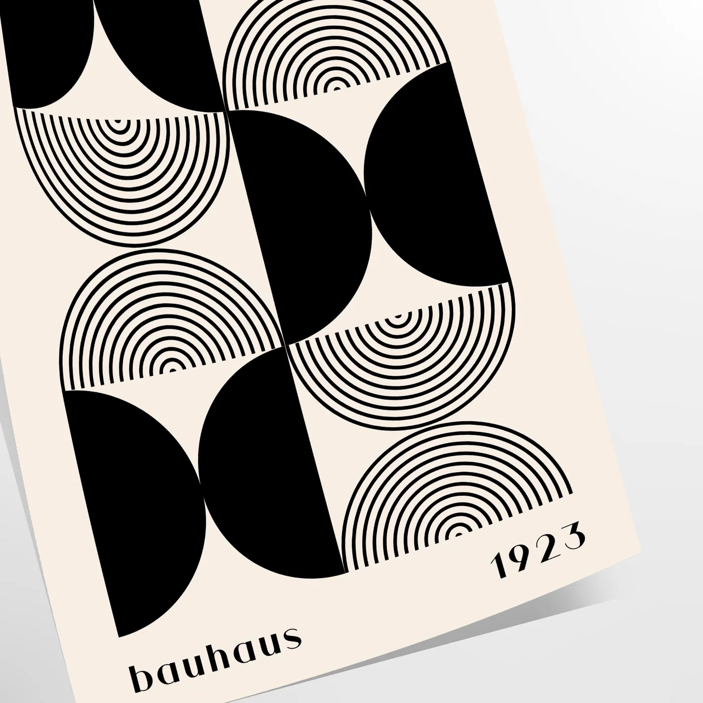 space trendy Bauhaus prints essence modernist art stunning poster perfect gift lovers room gallery contemporary wall sizes A4